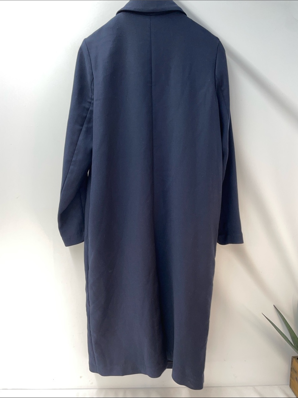 H&M WOMENS DOUBLE BREASTED LONG COAT FTL-05-060 - Picture 5 of 8